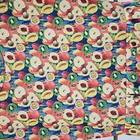 Fruit pattern dress LLR size XS - Picture 2 of 5